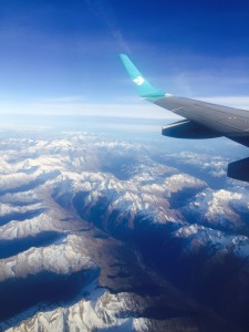 Over the Dolomites