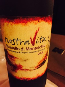 Starting from Brunello di Montalcino at Perucà - in San Gimignano