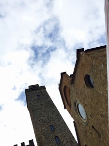 Dome, Churches and towers of San Gimignano, near Siena