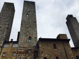 Towers and other ancient details of the city