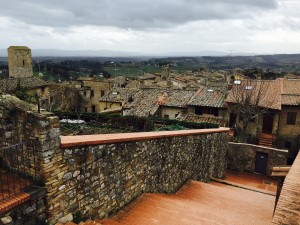 San Gimignano, view from the top