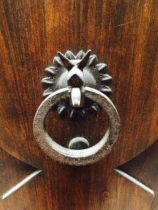 An ancient kind of door bell!