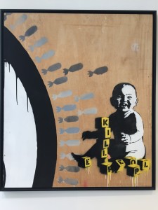 Kill people by Banksy