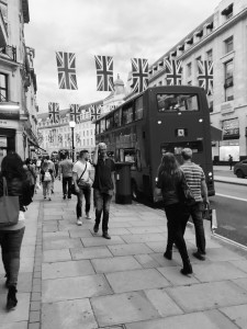 Nice walk into the colors of the past in the city center, near Piccadilly and Oxford Circus