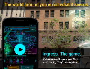 Ingress - Augmented reality