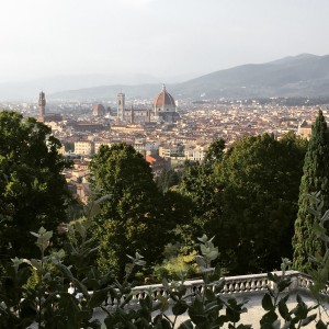 Florence view from San Miniato Cemetery