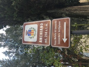 Trip to Anchiano, birthplace of Leonardo