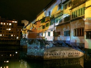 Emil Nolde arts on Ponte Vecchio 