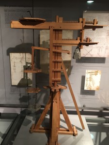 rotable crane - first model used to build the Florence' s Dom