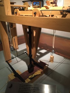 Gold-beating machine, Vinci Museum