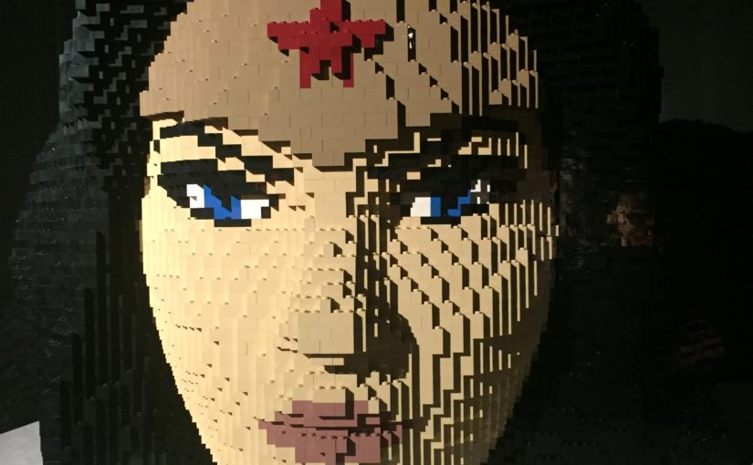 My #Art of the brick – once again in London, DC Comics
